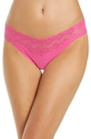 Natori Bliss Perfection Thong In Rosebloom