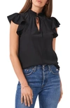 1.STATE FLUTTER SLEEVE TOP,8151006