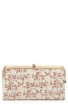 Hobo 'lauren' Leather Double Frame Clutch In Painted Floral