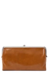 HOBO LAUREN LEATHER DOUBLE FRAME CLUTCH,VI-3385