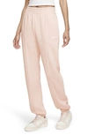 Nike Sportswear Essential Collection Women's Fleece Pants In Pale Coral,white