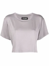 STYLAND CROPPED COTTON T-SHIRT