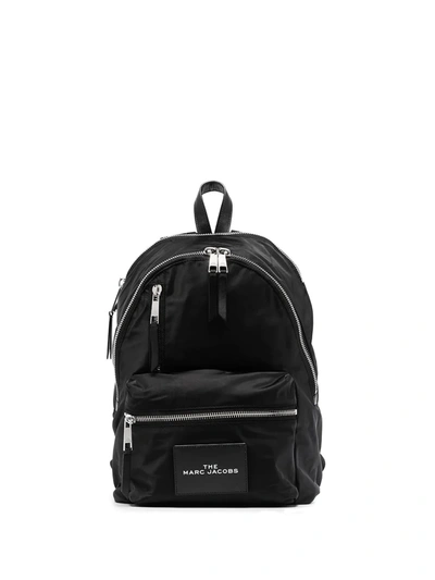 Marc Jacobs The Zipper Backpack In Black