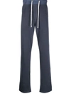 James Perse Vintage Cotton French Terry Sweatpants In Blau