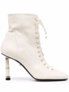ALEVÌ LACE-UP ANKLE BOOTS