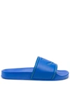 Ps By Paul Smith Rubber Happy Summit Slides In Blau