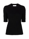 Ambush Layered Organic Cotton T-shirt In Black