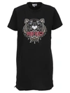 KENZO TIGER-PRINT T-SHIRT DRESS,FB62RO7754YA99