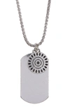 ABOUND DOG TAG & COIN PENDANT NECKLACE