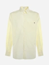 LOEWE COTTON SHIRT WITH EMBROIDERED ANAGRAM,H526Y05W46 CHEST8140