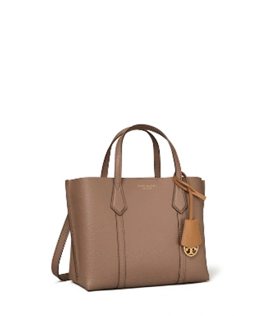 Tory Burch Small Perry Triple-compartment Tote Bag In Clam Shell