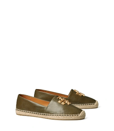 Tory Burch Eleanor Espadrille In Olive