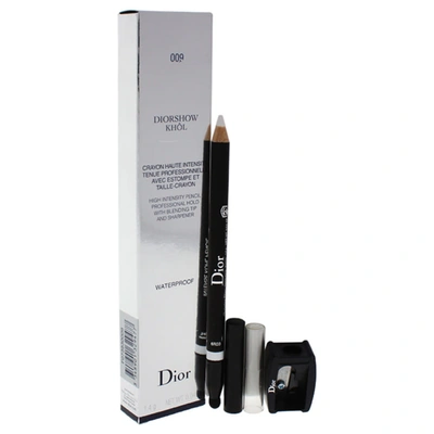 Dior Show Khol Pencil Waterproof With Sharpener - # 009 White Khol By Christian  For Women - 2 Pc