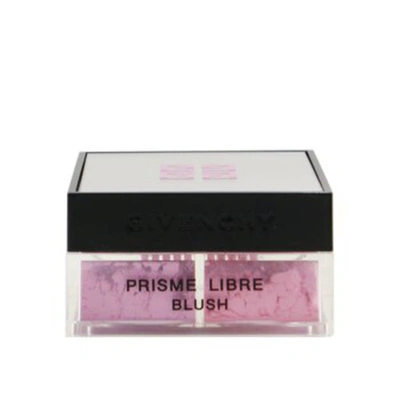 Givenchy Ladies Prisme Libre Blush 4 Color Loose Powder Blush # 1 Mousseline Lilas Makeup 3274872416987 In Pink
