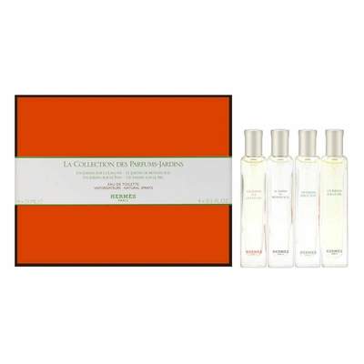 Hermes The Gardens Collection Coffret 4 Piece X 15ml In N/a