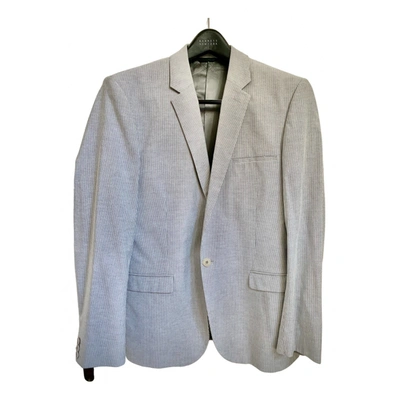 Pre-owned Calvin Klein Collection Jacket In Grey