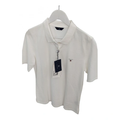 Pre-owned Gant Polo In White