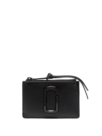 Marc Jacobs The Snapshot Dtm Top Zip Multi Wallet In Black