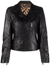 DOLCE & GABBANA LEATHER BIKER JACKET