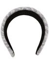 FENDI FF LOGO-PRINT HEADBAND