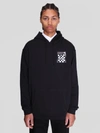 FRED PERRY PIN DETAIL PRINTED PATCH HOODY