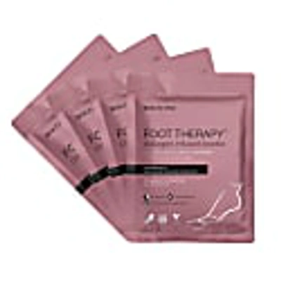 Beautypro Foot Therapy Collagen Infused Bootie With Removable Toe Tip - Pack Of 4