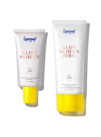 Supergoop Glowscreen Face & Body Set Sunrise !