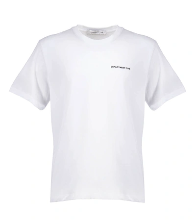 Department 5 Gars White Cotton T-shirt