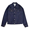 Hegarty Unisex Denim Jacket Indigo In Denim