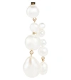 SOPHIE BILLE BRAHE BEVERLY 14KT GOLD EARRINGS WITH PEARLS,P00569620