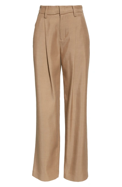 Vince Wide Leg Trousers In Myrrh