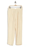 Alex Mill Neil Straight Leg Cotton & Linen Utility Pants In Canvas