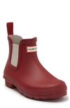 Hunter Original Waterproof Chelsea Rain Boot In Autumn Stone