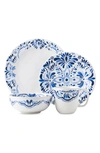 Juliska Iberian Journey Indigo Four-piece Place Setting In Indigo