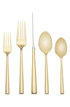Kate Spade New York Malmo Gold 5-piece Flatware Place Setting In Gold