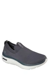 Skechers Gowalk Hyper Burst Manchester Slip-on Sneaker In Grey