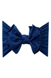 Baby Bling Babies' Fab-bow-lous Headband In Navy