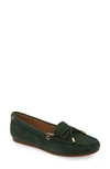 Michael Michael Kors Sutton Moccasin In Moss Suede