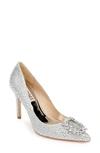 Badgley Mischka Women's Cher Ii Embellished Pumps In Silver