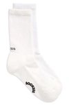 Socksss Unisex Solid Tennis Socks In Snow White