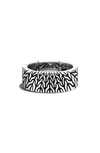 John Hardy Classic Chain Radial Band Ring In Silver