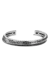 John Hardy Classic Chain Reclaimed Cuff Bracelet In Silver