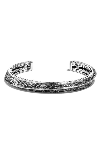 John Hardy Classic Chain Reclaimed Cuff Bracelet In Silver