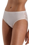 HANRO LUXURY MOMENTS LACE BACK BRIEFS,71480