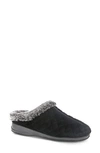 Flexus By Spring Step Sleeper Quilted Slipper In Black