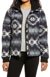 Pendleton Alamosa Ripstop Zip Jacket In Black/ Papago