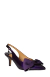 J. Reneé J.renée Devika Slingback Pointed Toe Pump In Purple