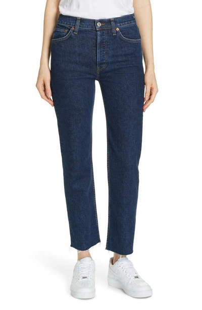 Re/done Originals High Waist Stovepipe Jeans
