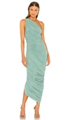 Norma Kamali Diana Gown In Vintage Mint