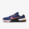Nike Metcon 7 Training Shoes In Deep Royal Blue,black,white,magic Ember